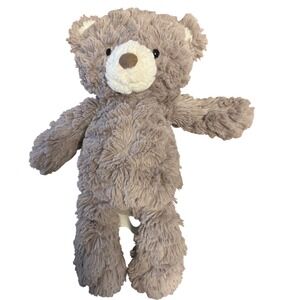 Mary Meyer Putty Bear Plush Stuffed Animal Shaggy Taupe Grey 11 inch 42710